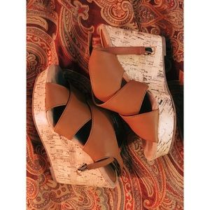 Montego Bay Brown Wedges