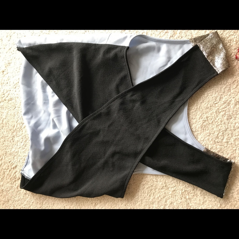 Cross-back Miss Selfridge top