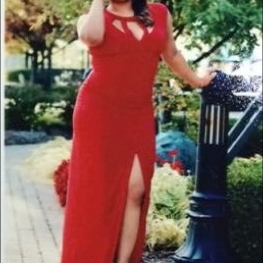 Beautiful red dress