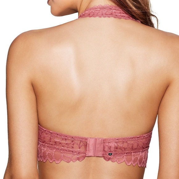 Victoria's Secret PINK Floral Lace halter Bralette - Picture 5 of 8