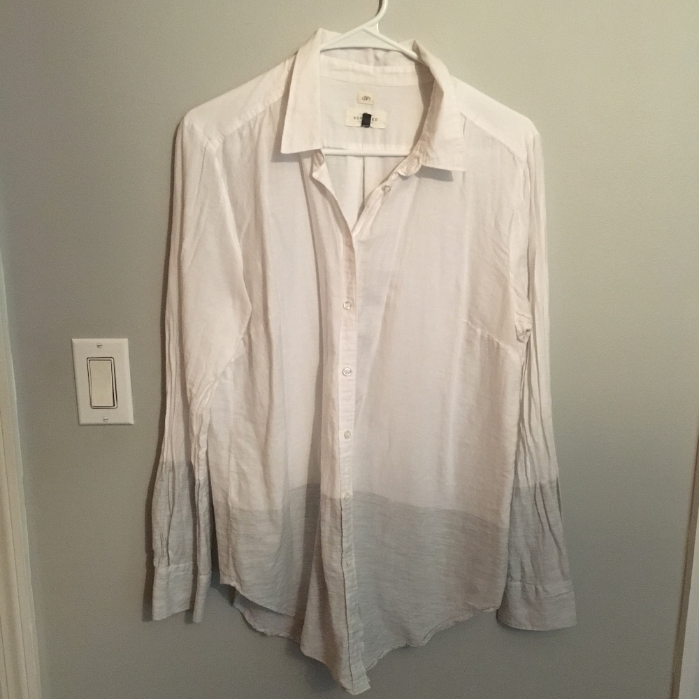 Loft Two-Colored Button Down