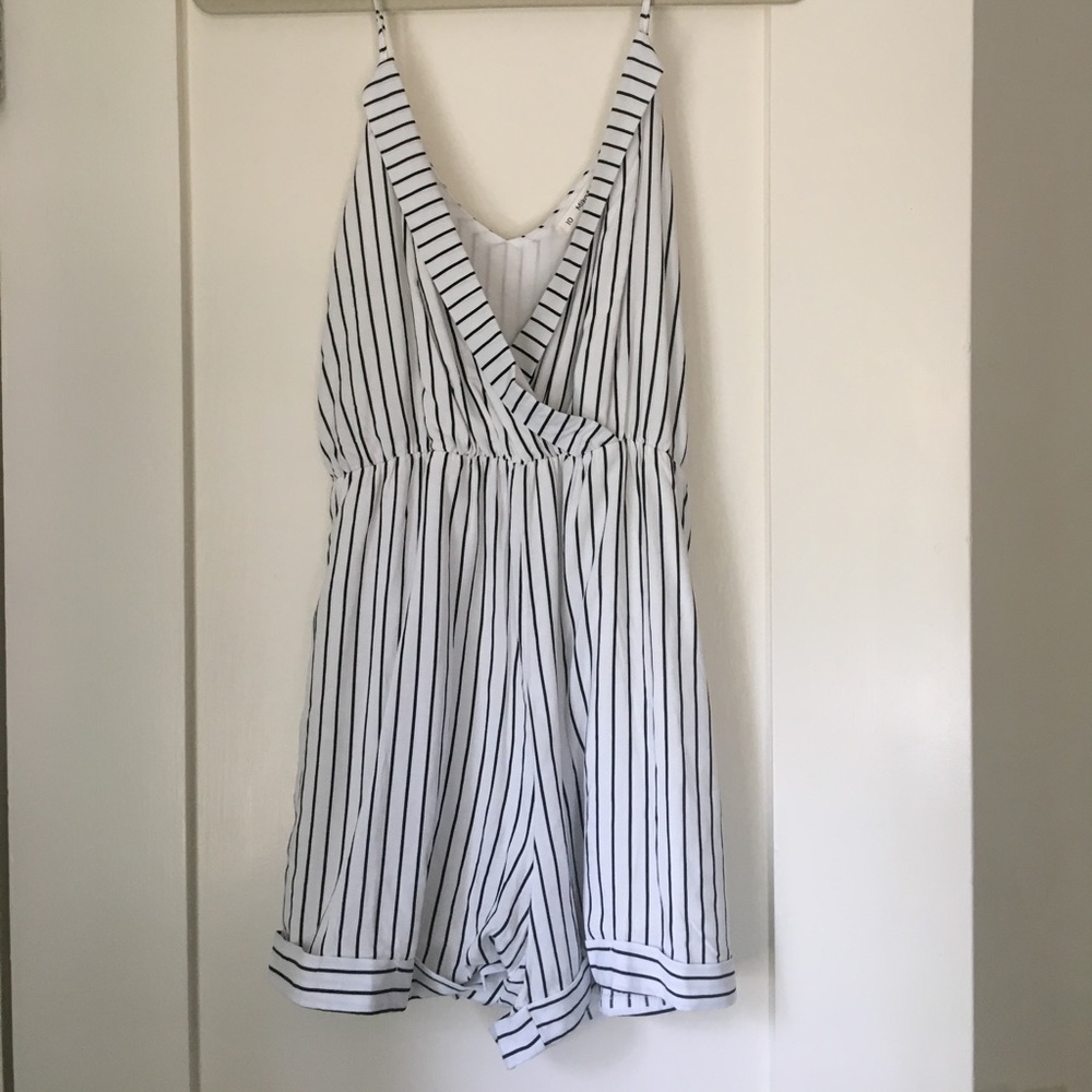 LF stripe romper