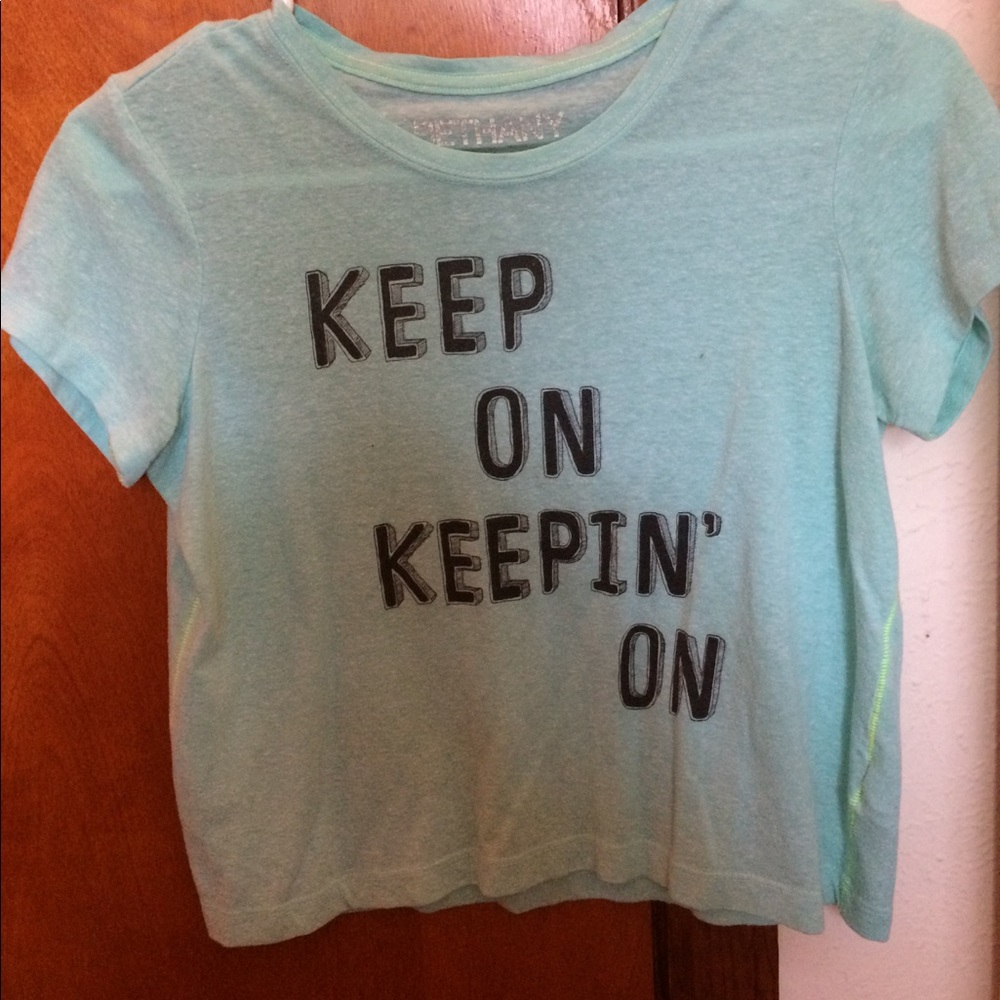 Bethany Mota by Aeropostale brand crop top