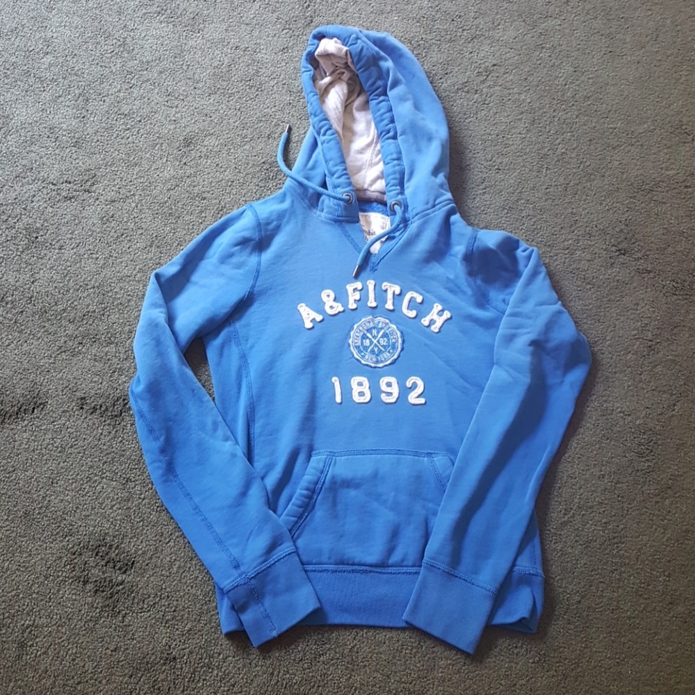 Blue A&F Hoodie