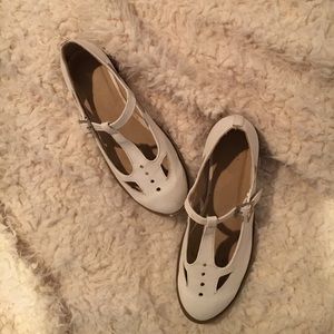 ASOS White Mary Jane Flats