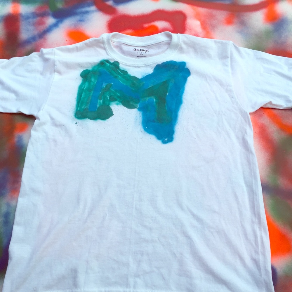 CUSTOM PAINTED Boy or Girl Unisex Tee