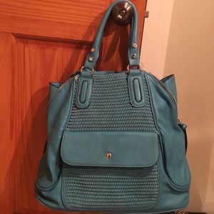 Turquoise Urban Expressions Hobo Chic Bag