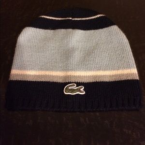 Lacoste beanie brand new