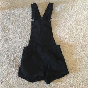 Pacsun black overalls