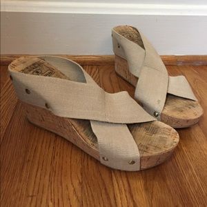 Lucky Brand wedge sandals