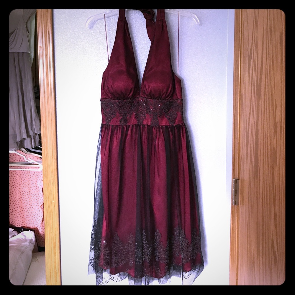 Adrianna Papell boutique halter dress