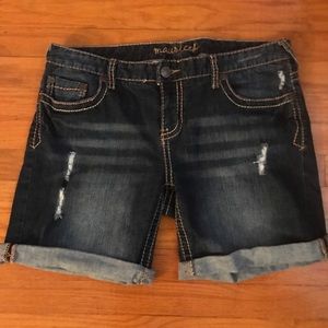 Maurice's denim shorts size 13/14