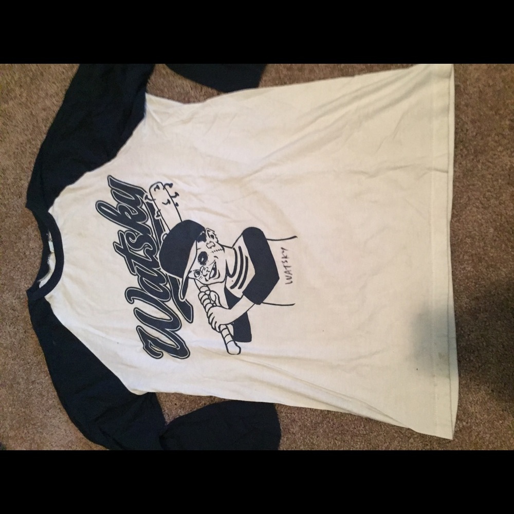 SIGNED Watsky Baseball Shirt