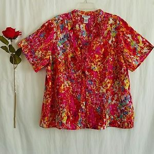 MODERN ESSENTIALS BLOUSE. SIZE 2X