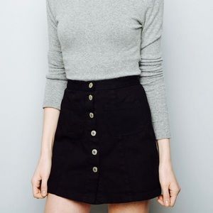 Miss Selfridge A-Line Corduroy Skirt