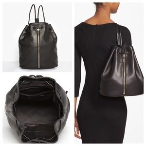 Elizabeth and James Leather Sling Backpack