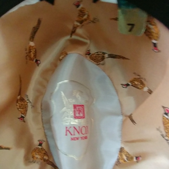 MENS KNOX NY SUEDE AND WOOL FEDORA HAT SIZE 7 - Picture 5 of 8