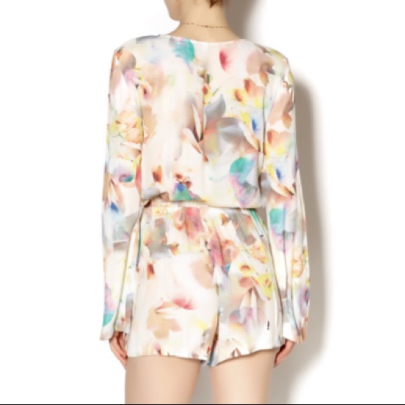 Willow & Clay Watercolor Romper - Picture 2 of 8