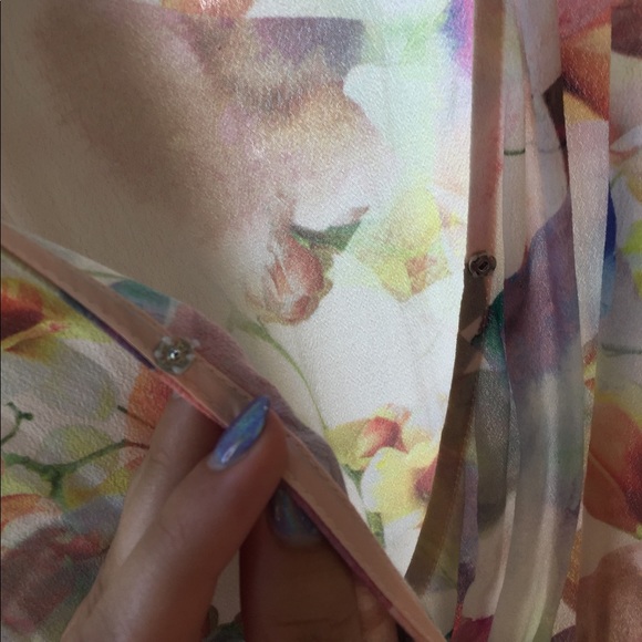 Willow & Clay Watercolor Romper - Picture 5 of 8