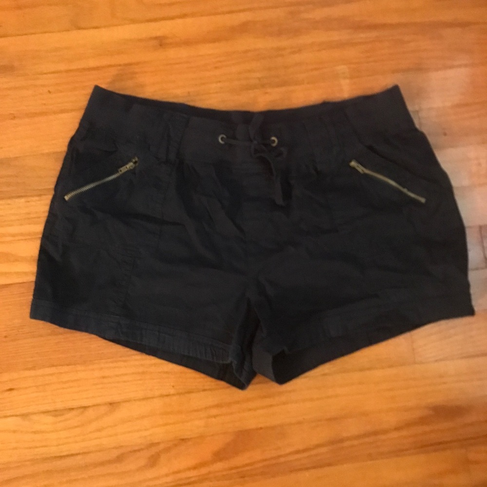 Maurice's Navy colored cotton shorts size XL