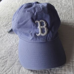 Purple and White Red Sox Cap