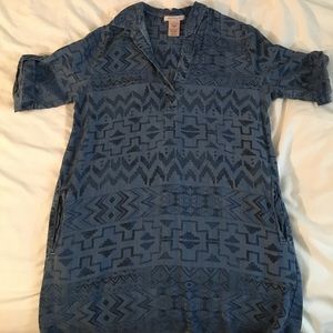 Tribal Jean dress