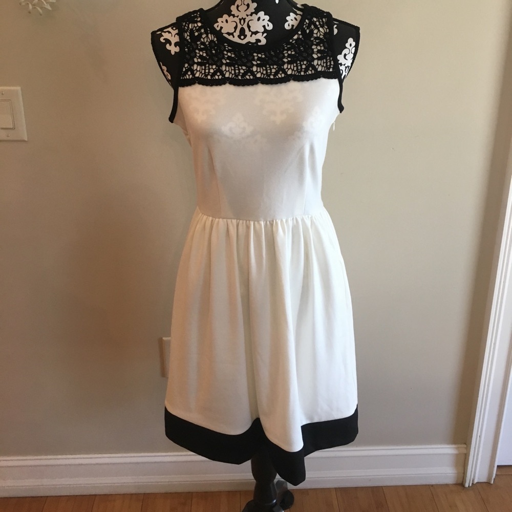 Black and White Dress