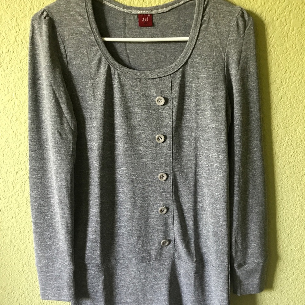 Gray dress