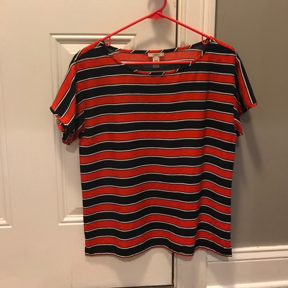 J Crew 100% silk top