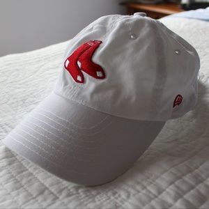 White Red Sox Cap