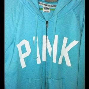 VS Pink Blue Hoodie