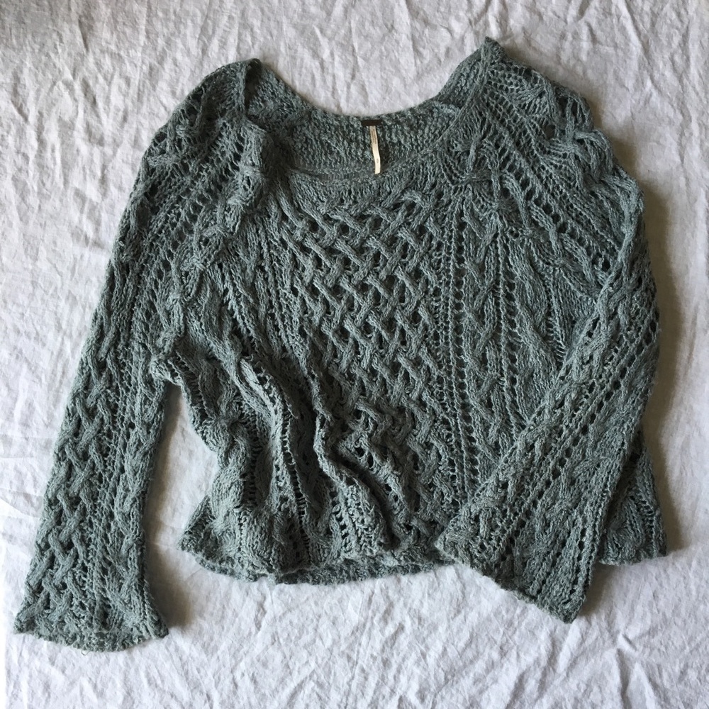 free people knit sweater