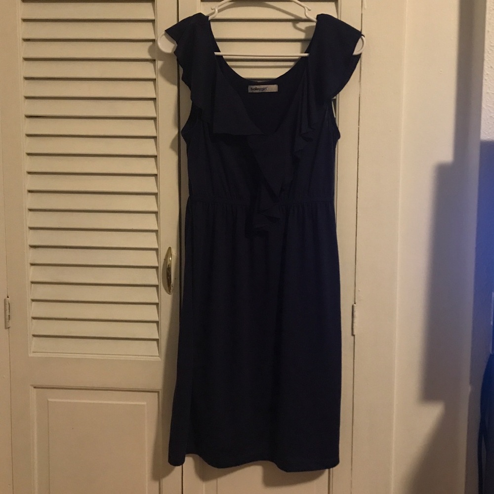 Bailey Girl Purple V neck dress