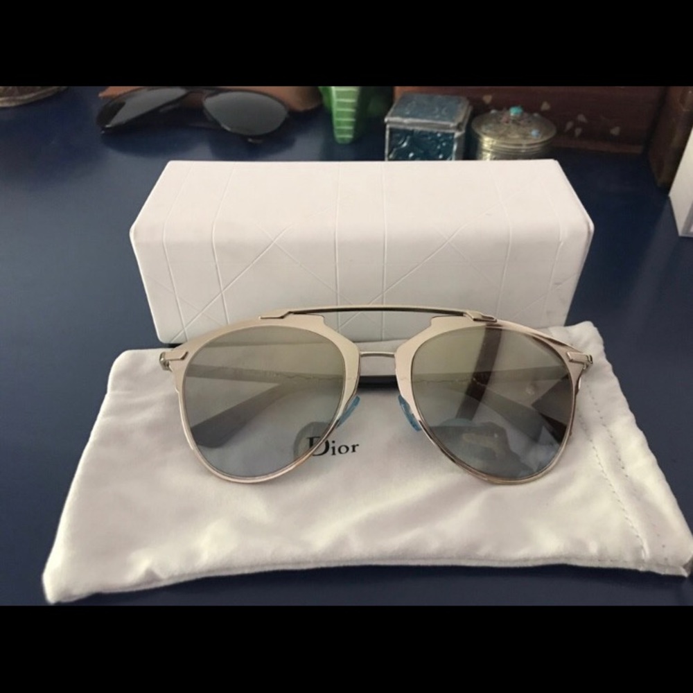 Dior Metallic Reflected Sunglasses
