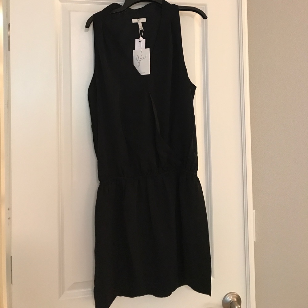Joie Black Silk Dress
