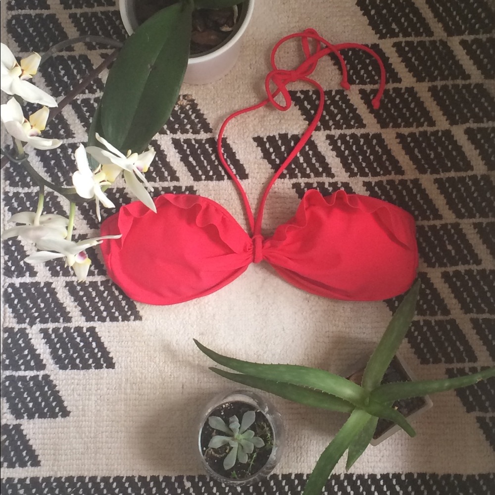 🐳 pink / red flirty bandeau 🌺