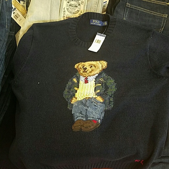 HP X3  Polo Ralph Lauren polo bear sweater - Picture 4 of 4