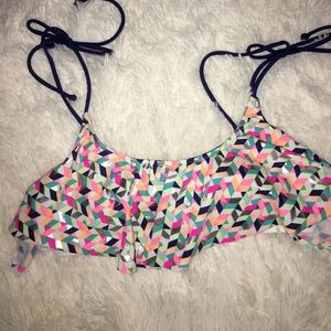 Multicolor PINK Bikini Top