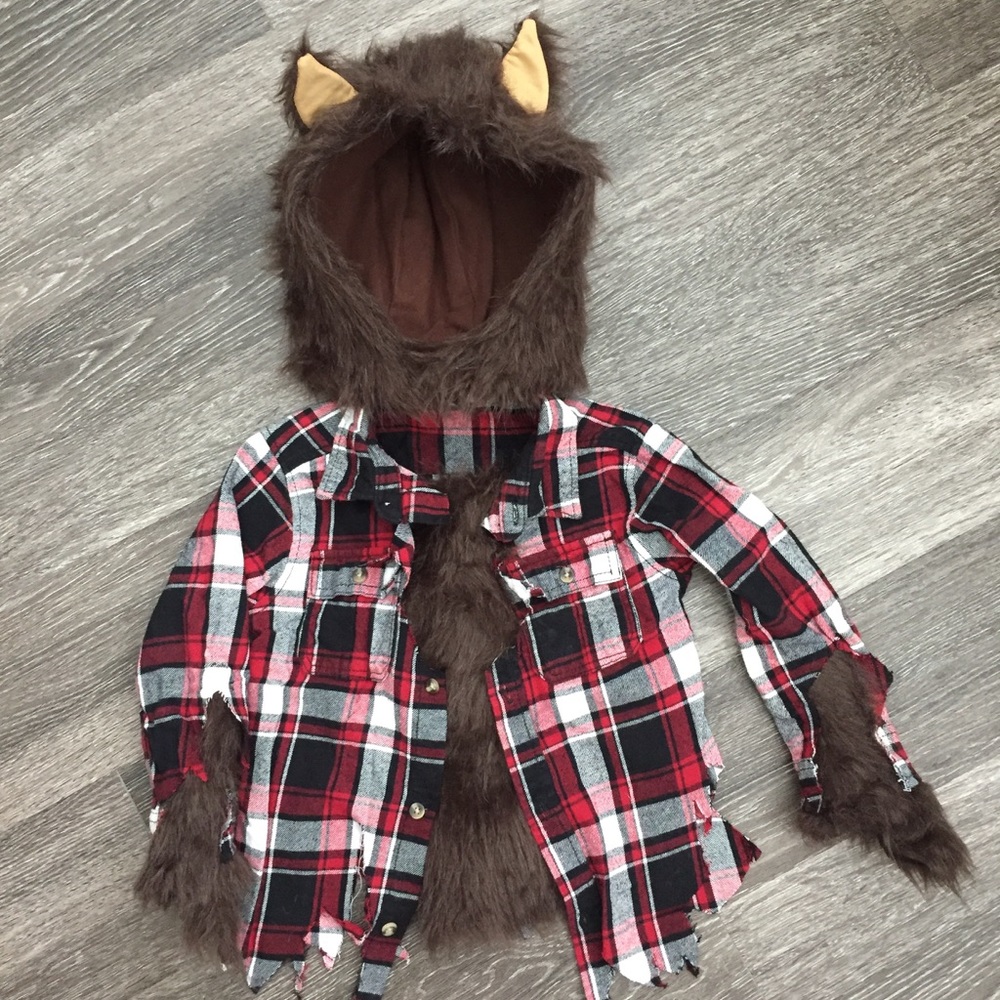 Kids werewolf costume