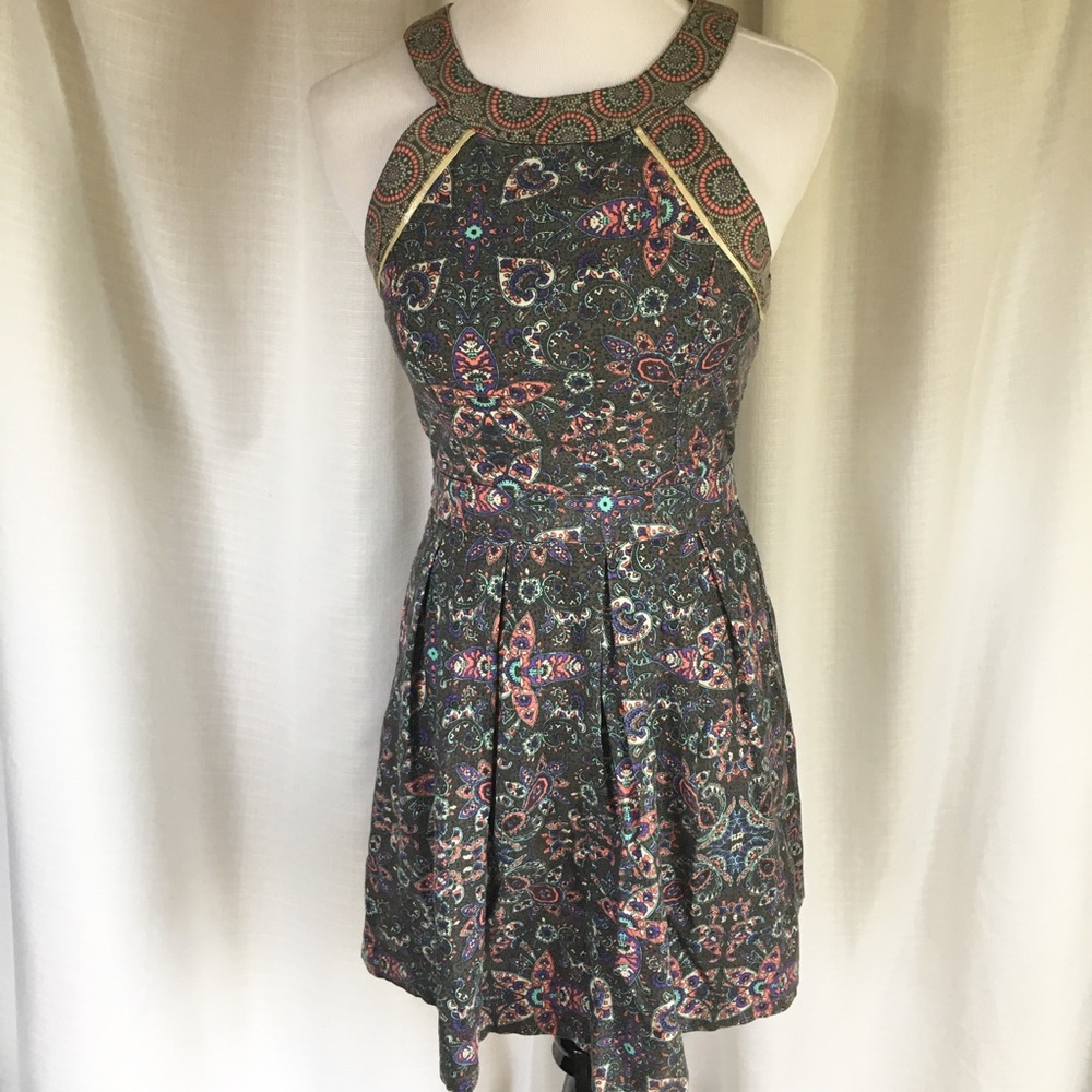 American eagle paisley dress