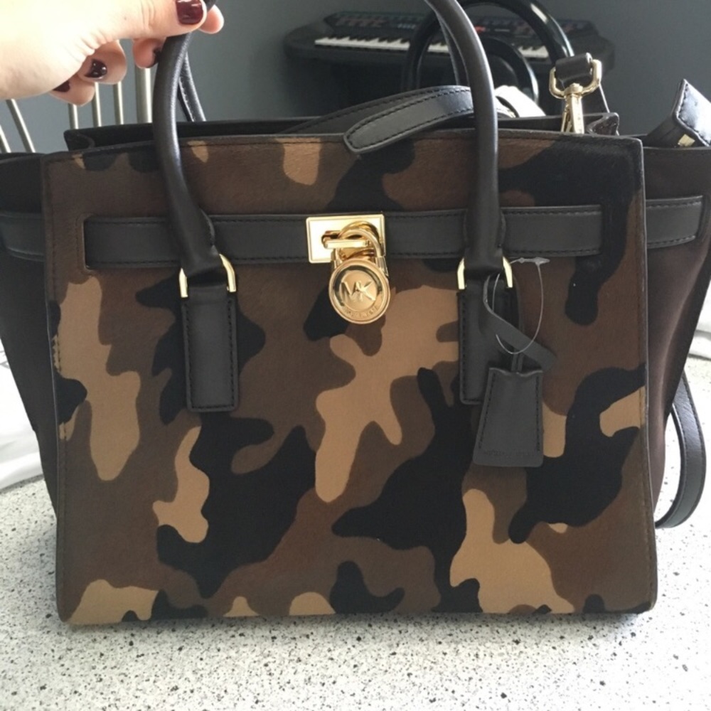 Michael Kors Camo Tote Bag