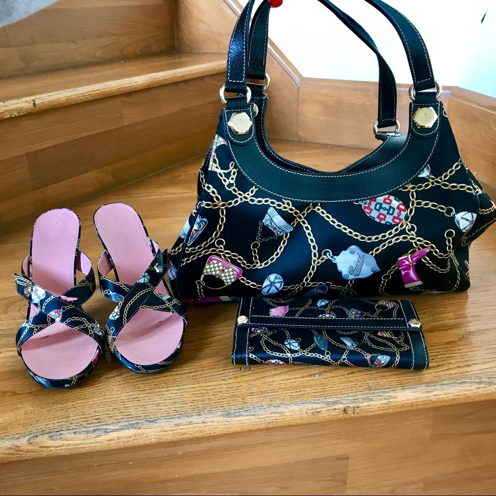 ‼️COMPLETE GUCCI SET: SHOES HANDBAG‼️