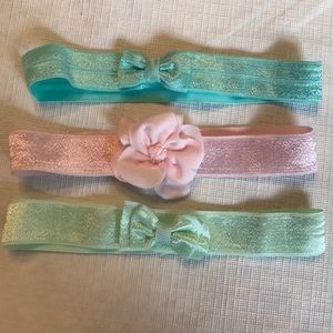 Cat and jack newborn baby girl headbands!