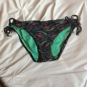 Colorful bikini bottoms