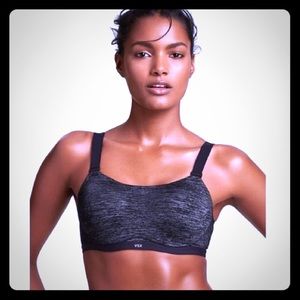 VSX NWOT dark grey sports bra 36DDD
