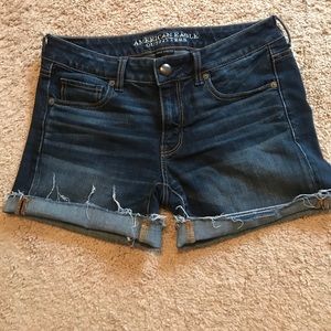 American eagle jean shorts