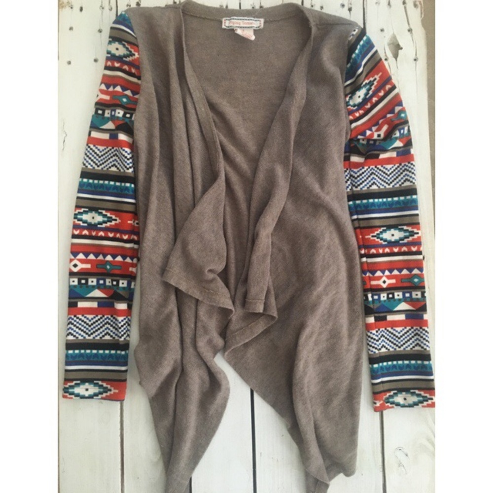 Open front sweater from Flying Tomato