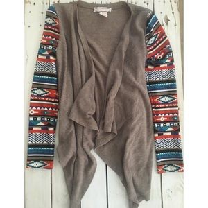 Open front sweater from Flying Tomato