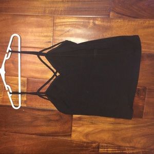Plain black tank top from brandy Melville.
