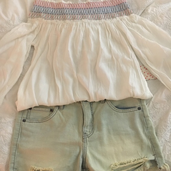Free People denim shorts - Picture 5 of 5